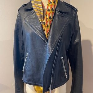 All Saints leather jacket